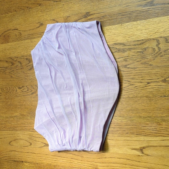 NEW Lilac Corset Top Violet Sleeveless Blouse Women's Size XL - Picture 6 of 13